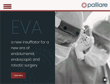 Tablet Screenshot of palliare.com